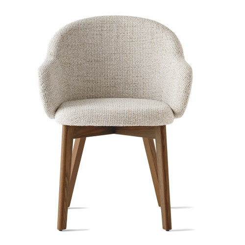 CALLIGARIS ARMCHAIR HOLLY FAB WOOD